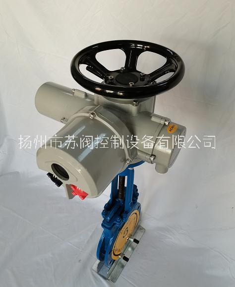 揚(yáng)州蘇閥 陶瓷電動刀型閘閥PZ973TC-10C DN200