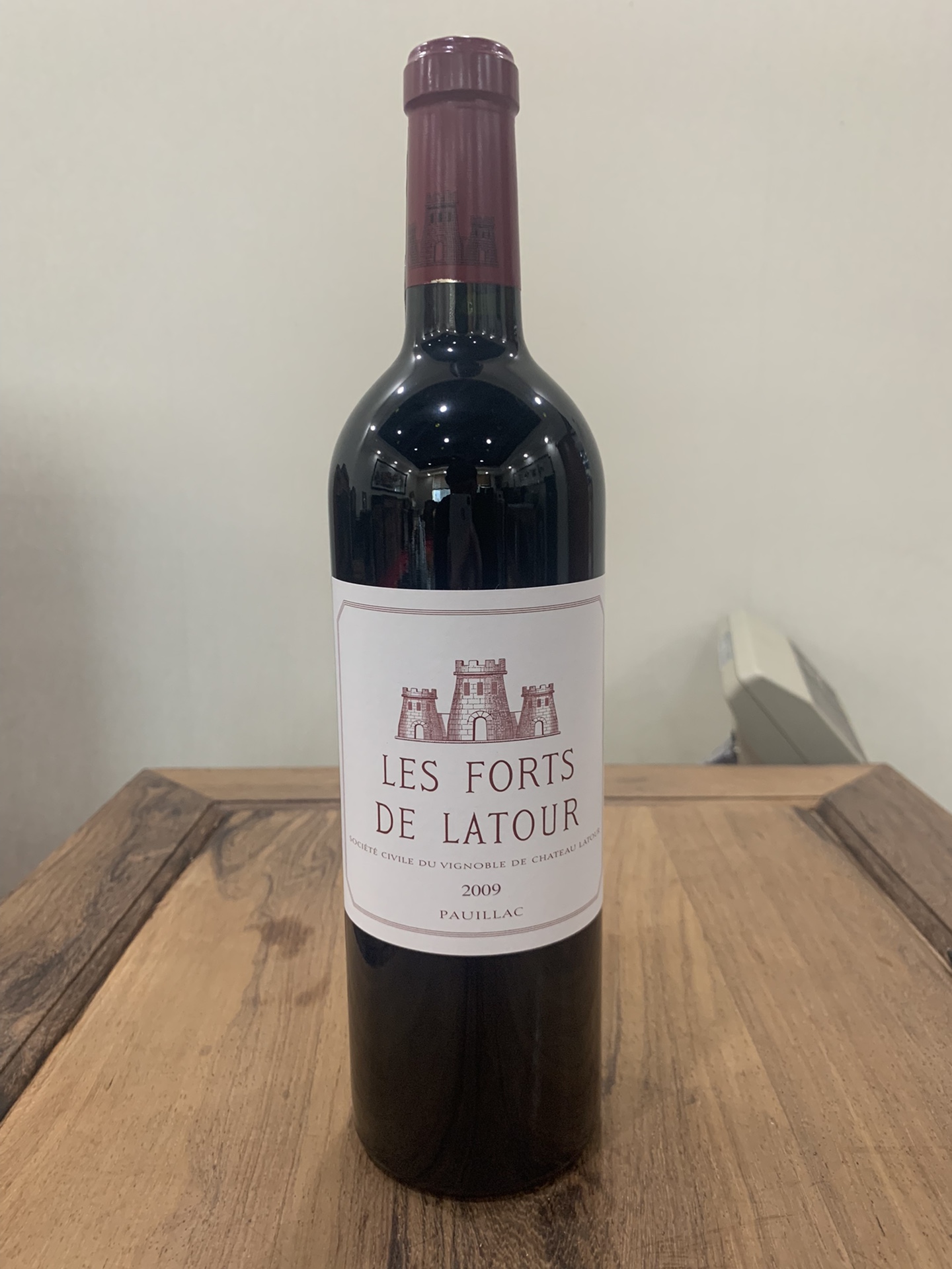 拉圖莊園副牌干紅葡萄酒2009年Les Forts De Latour小拉圖