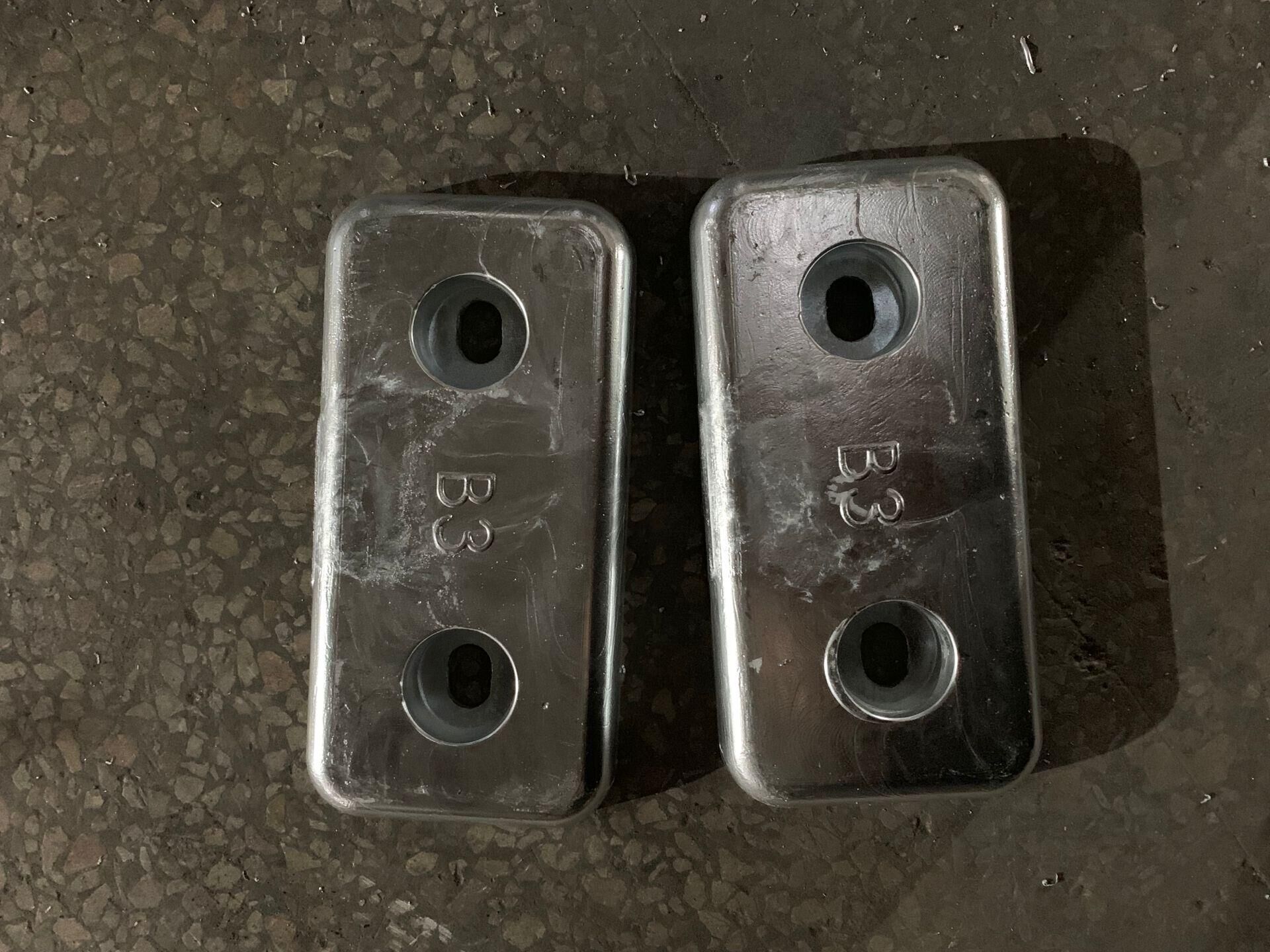 廠家供應(yīng)犧牲陽極 船用鋁塊鋅塊犧牲陽極 ccs