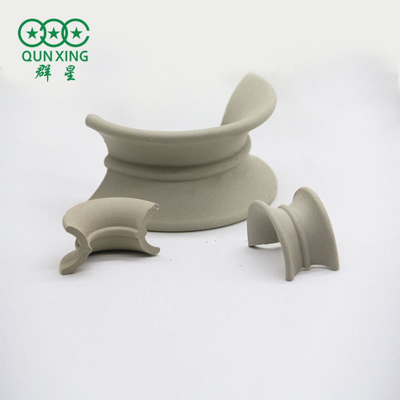 陶瓷矩鞍環(huán) 化工冶金使用 群星供應(yīng) 陶瓷材質(zhì)