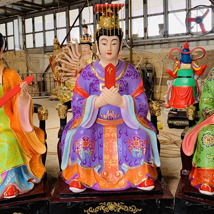 驪山圣母 黎山老母 梨山老母 瑤池金母神像 無極老母 十二老母佛像定做