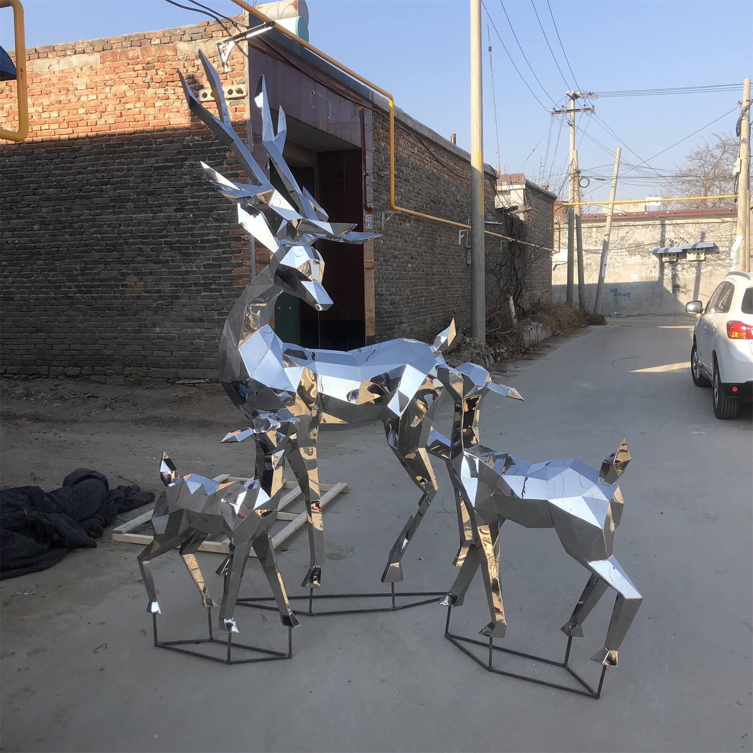 不銹鋼小鹿廠家   不銹鋼小鹿報(bào)價(jià)