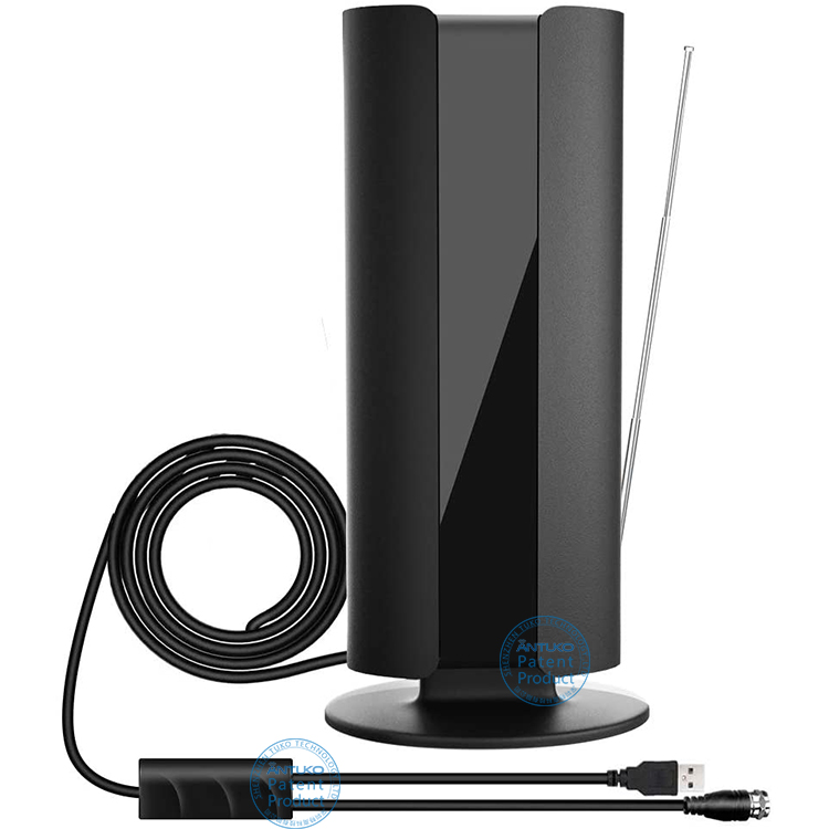 高增益熱賣拉桿外置dtmb電視天線接收器 HDTV超高清數(shù)字電視天線AN-3006
