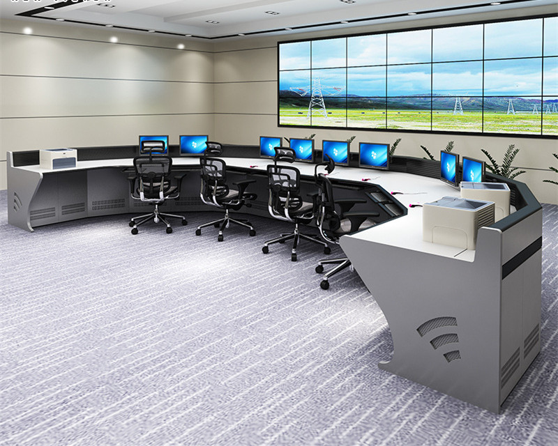 高速指揮中心控制臺(tái)操作臺(tái) 調(diào)度臺(tái)定制  控制臺(tái)操作臺(tái)