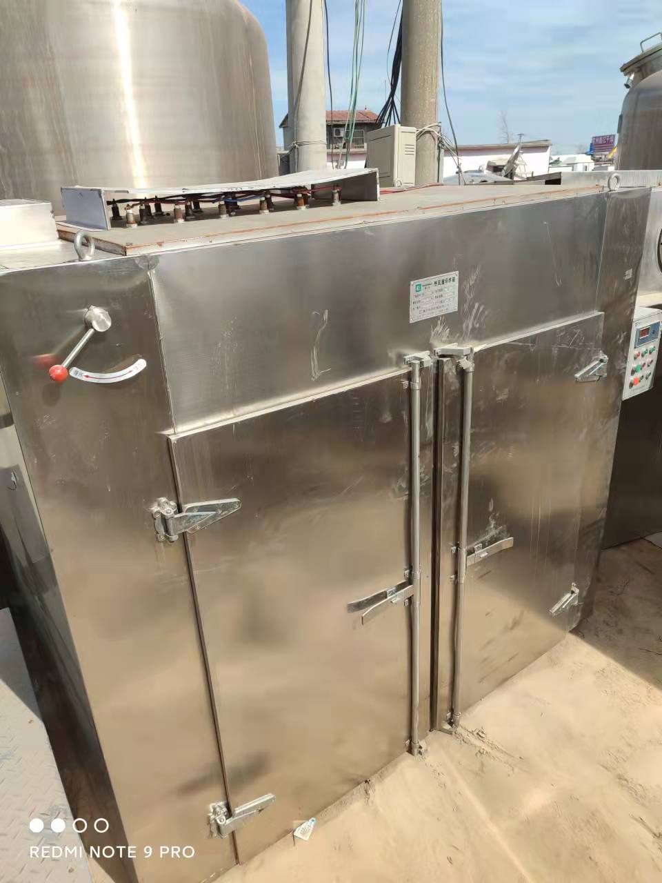 二手熱風(fēng)循環(huán)烘箱 減壓真空干燥箱 不銹鋼電加熱全自動(dòng)操作 雙門雙車烘箱 鵬達(dá)回收