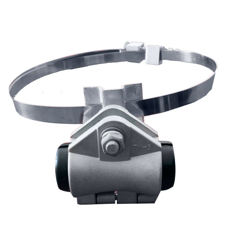 35KV預(yù)絞絲式直線配件光纜金具 adss單層小檔距懸垂線夾