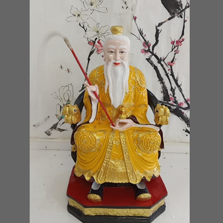 三清師祖爺神像 元始天尊 太上老君 鴻運(yùn)老祖 樹脂三清佛像