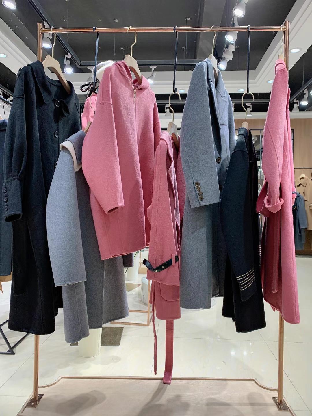 【巴黎左岸】21冬高 端雙面羊絨大衣品牌折扣女裝批發(fā)一手貨源