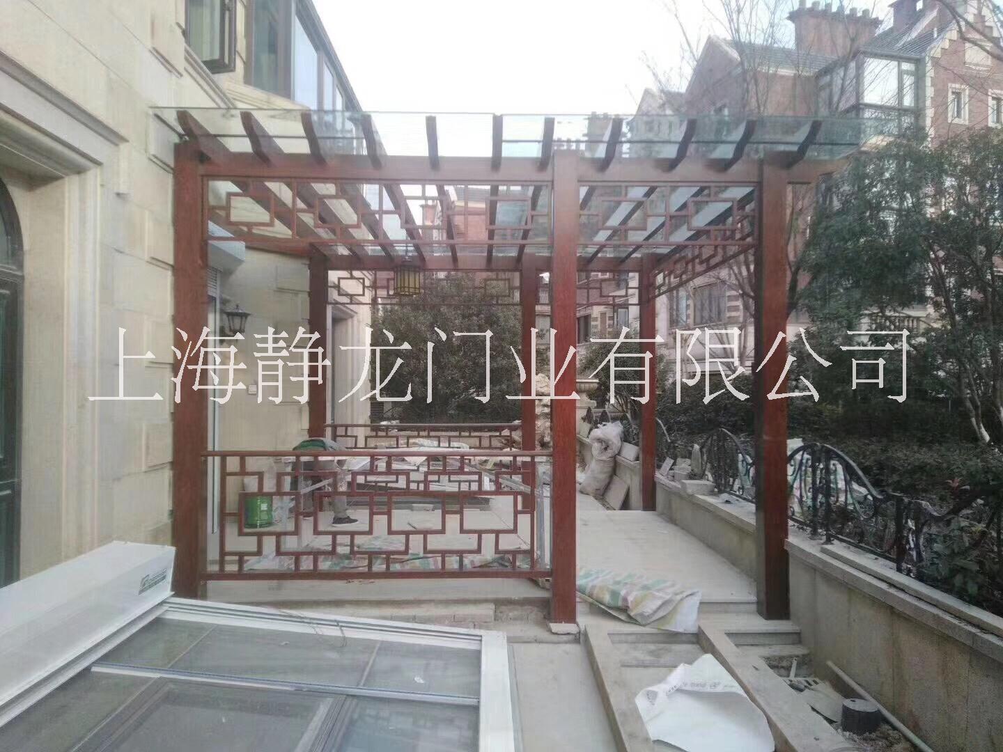 鋁藝葡萄架|防腐木葡萄架