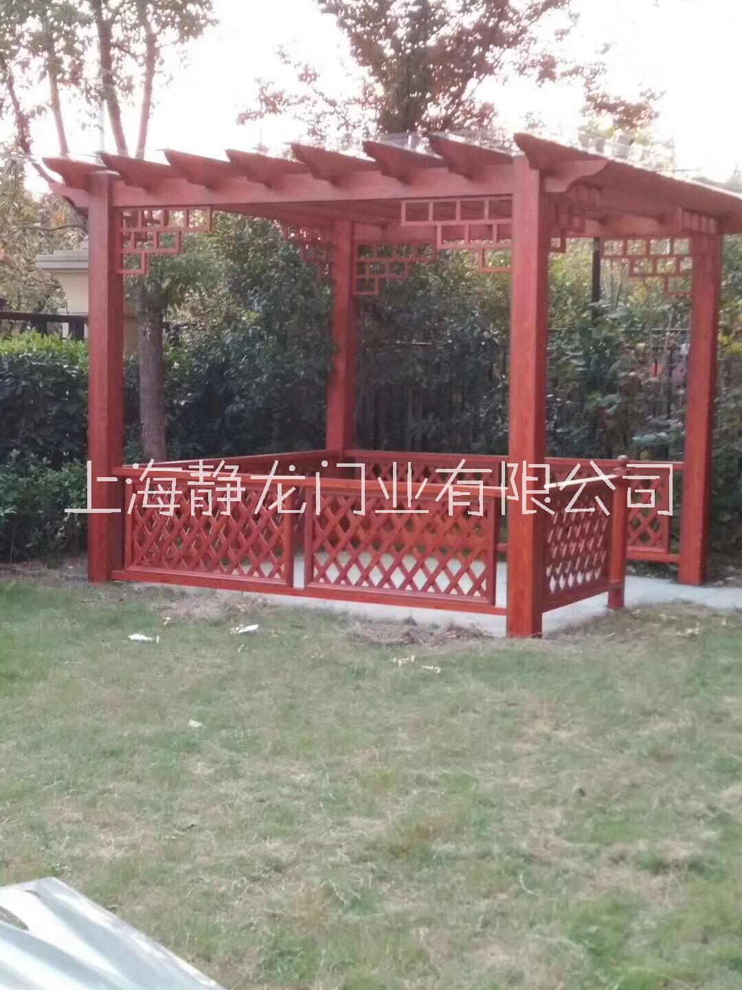 鋁藝葡萄架|防腐木葡萄架