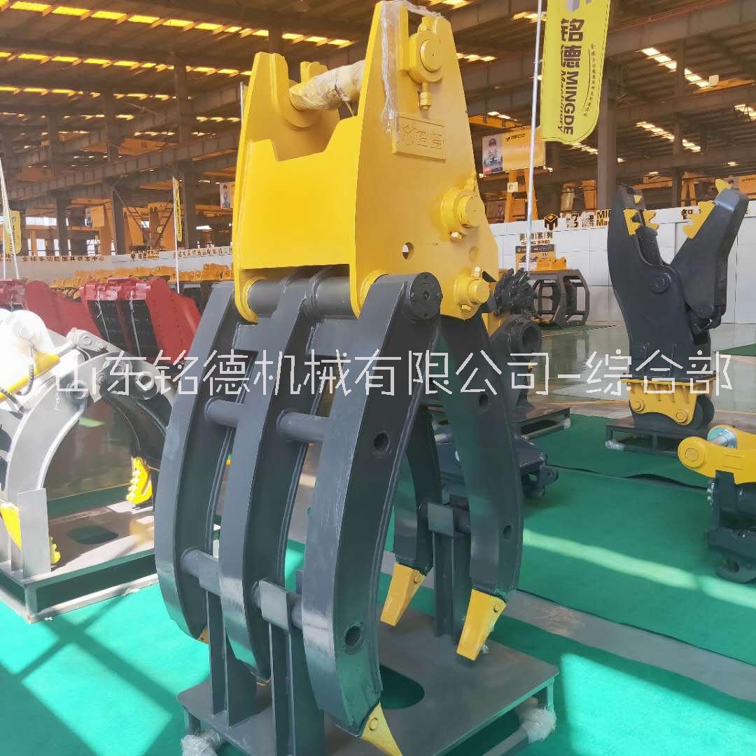 開(kāi)口大 現(xiàn)代200液壓抓鋼機(jī) 抓料夾子