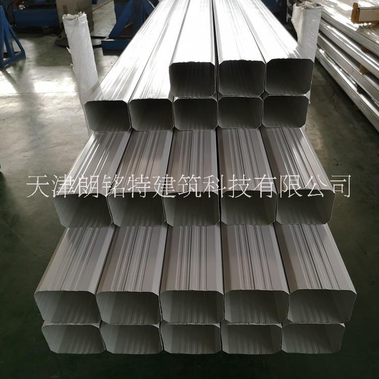 彩鋼雨水管 彩鋼落水管廠家 方形彩鋼排水管 鐵皮落水管