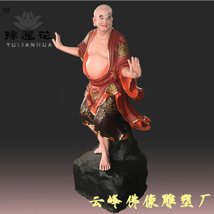 赤腳神像圖片 赤腳金仙神像 祖師爺佛像圖片 玻璃鋼材質(zhì)  赤腳神像 赤腳金仙神像