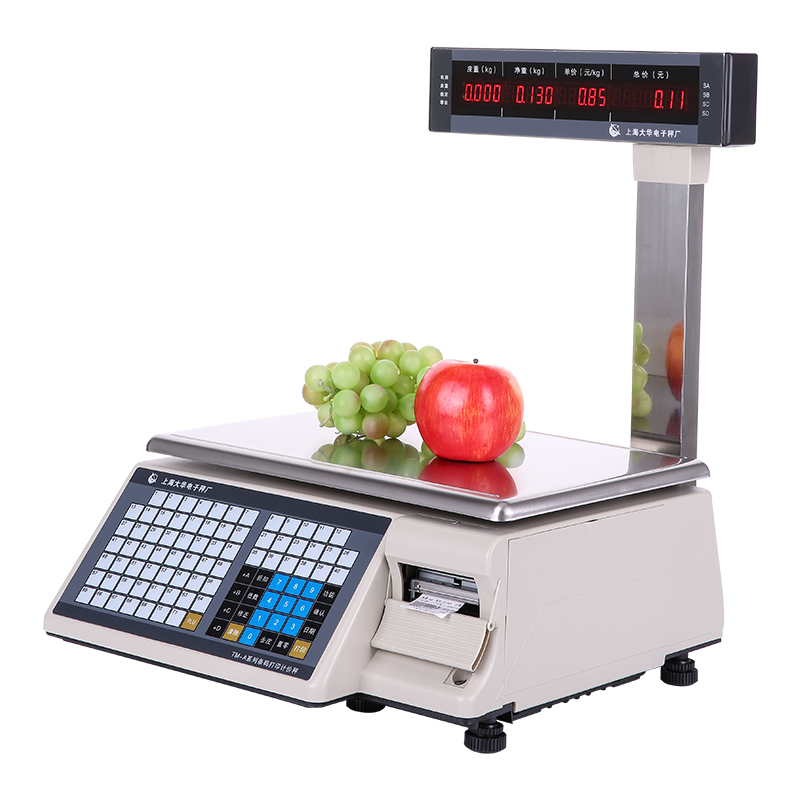 上海大華TM-30Ab條碼打印計價電子秤