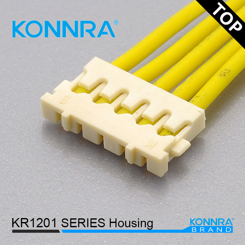 康瑞1201單排端子航拍用接插件替代MOLEX502578帶鎖扣連接器