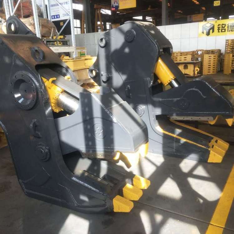 挖掘機(jī)液壓夾鉗 混凝土土塊破碎鋼筋斬?cái)?  title=