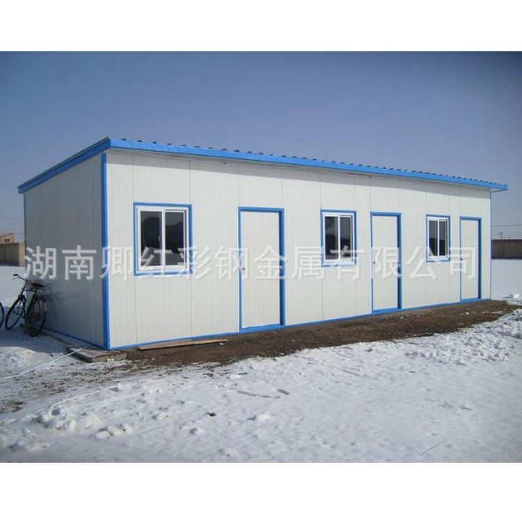活動(dòng)板房T式K式板房單雙層彩鋼房 集成房屋防火可拆裝材料批發(fā)