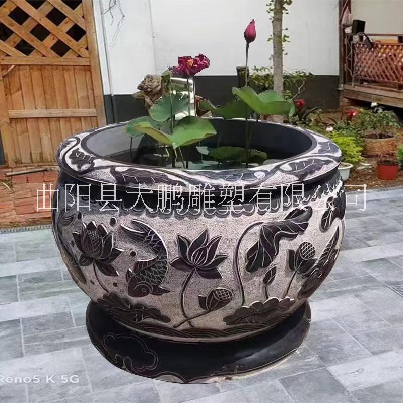 石雕魚缸 花盆  石雕花盆廠家  石雕魚缸價格