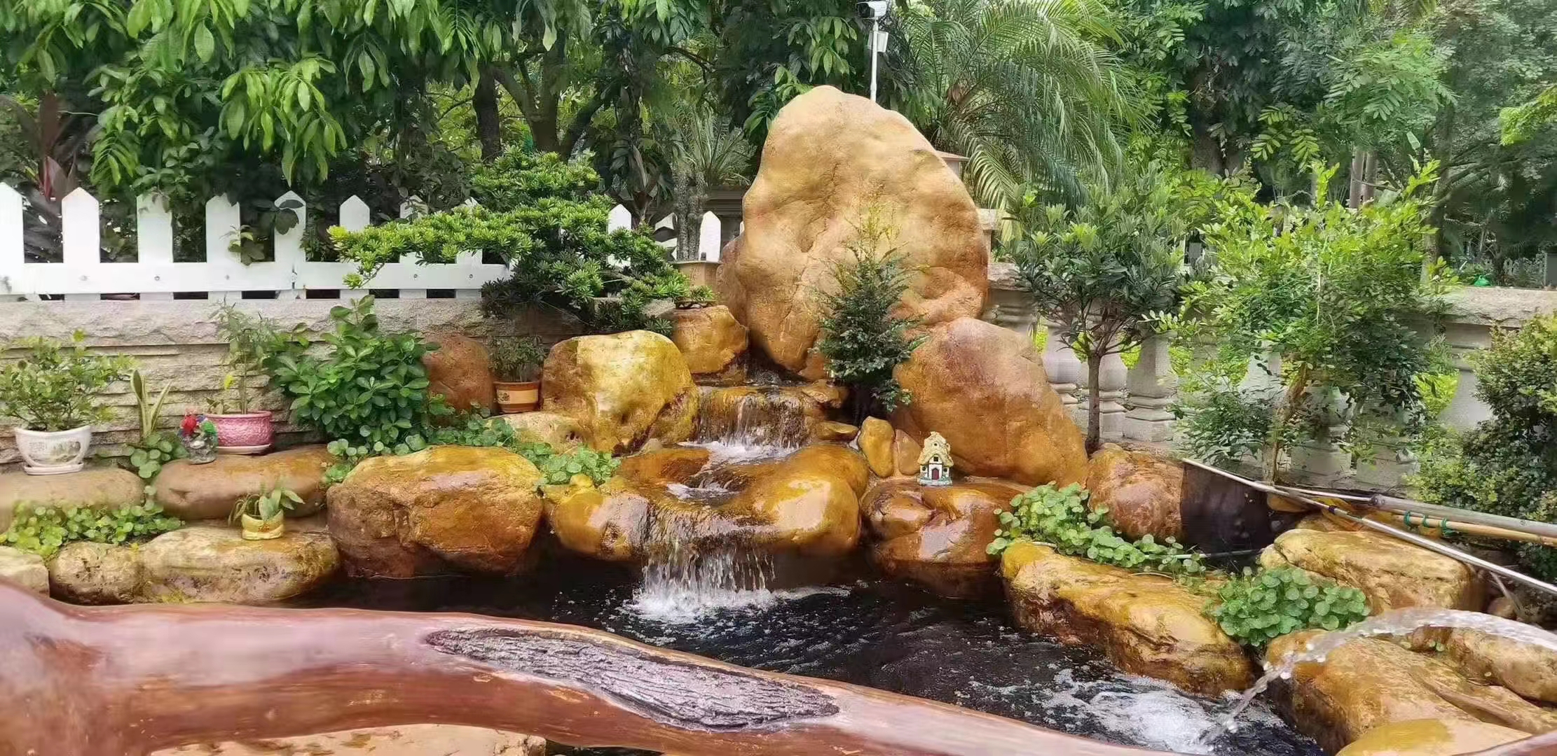 湖北 供應(yīng)天然黃皮石廠商，景觀點綴黃蠟石批發(fā)價格