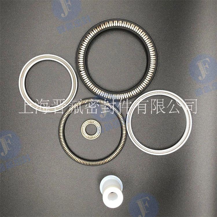 供應(yīng)軸用泛塞封 聚四氟乙烯彈簧張力密封圈