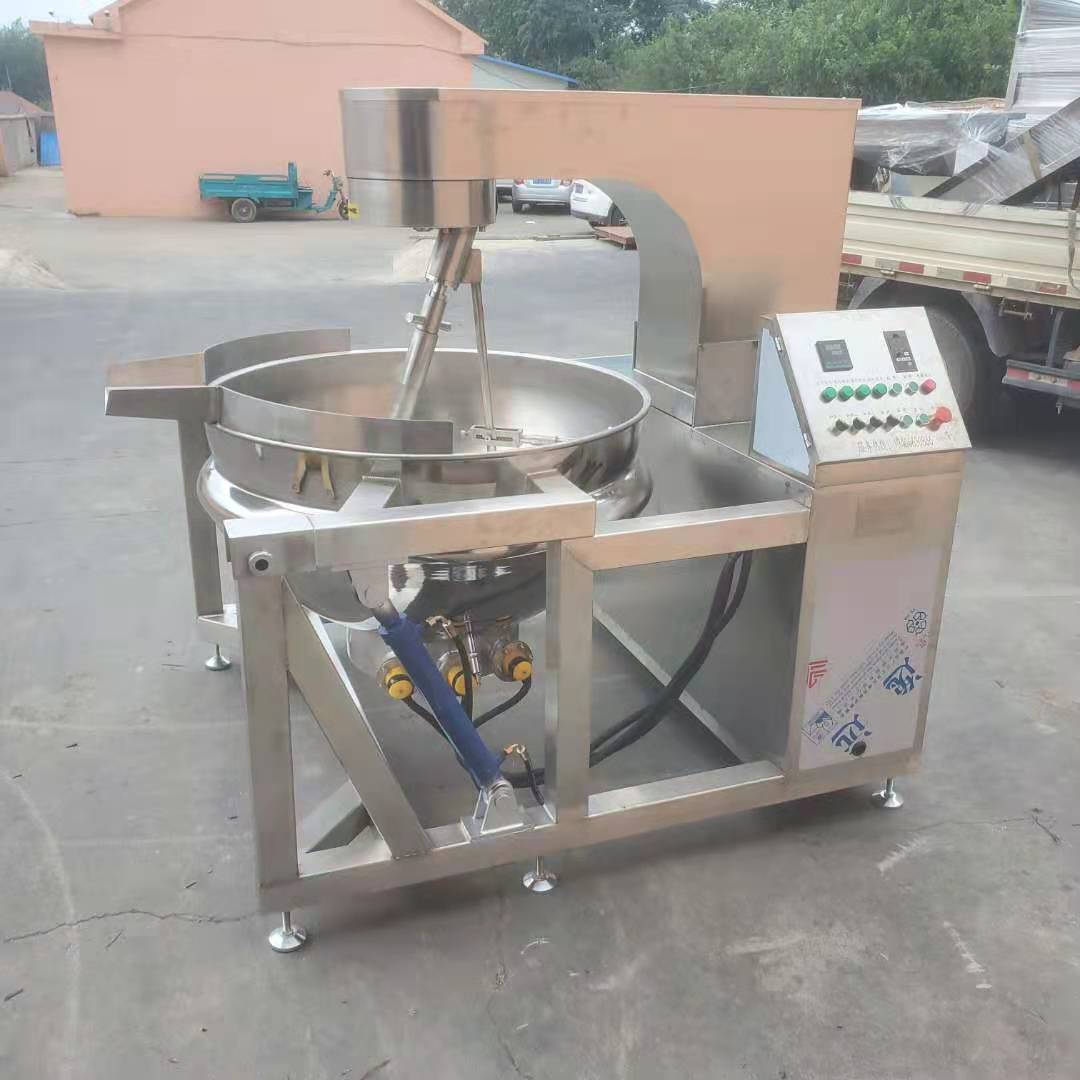 全自動(dòng)炒菜機(jī)電加熱炒面粉鍋炒飯鍋炒月餅餡蓮蓉餡
