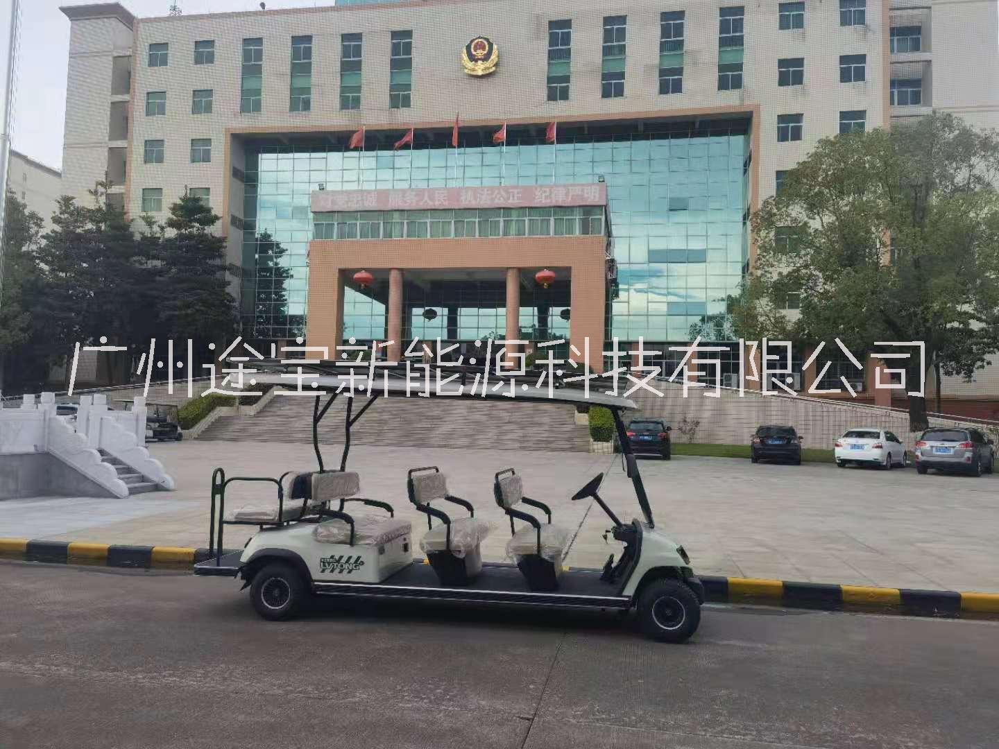 8座太陽能高爾夫球車，電動車，觀光車，新能源車，太陽能電動車