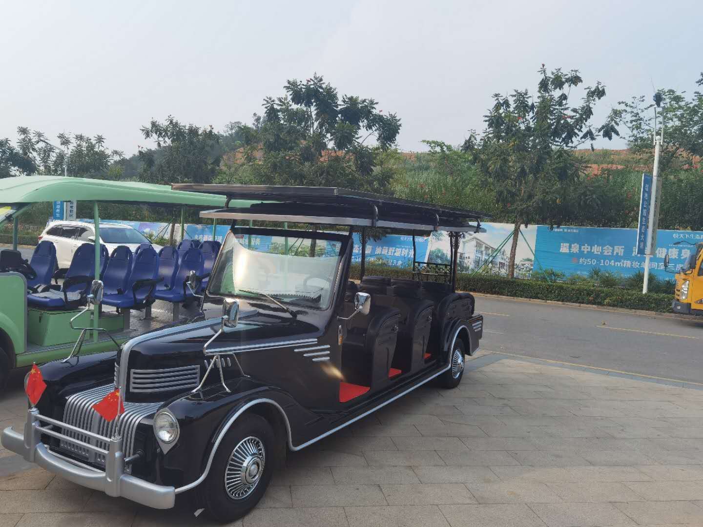 11座太陽(yáng)能老爺車，電動(dòng)車，觀光車，新能源車，太陽(yáng)能電動(dòng)車