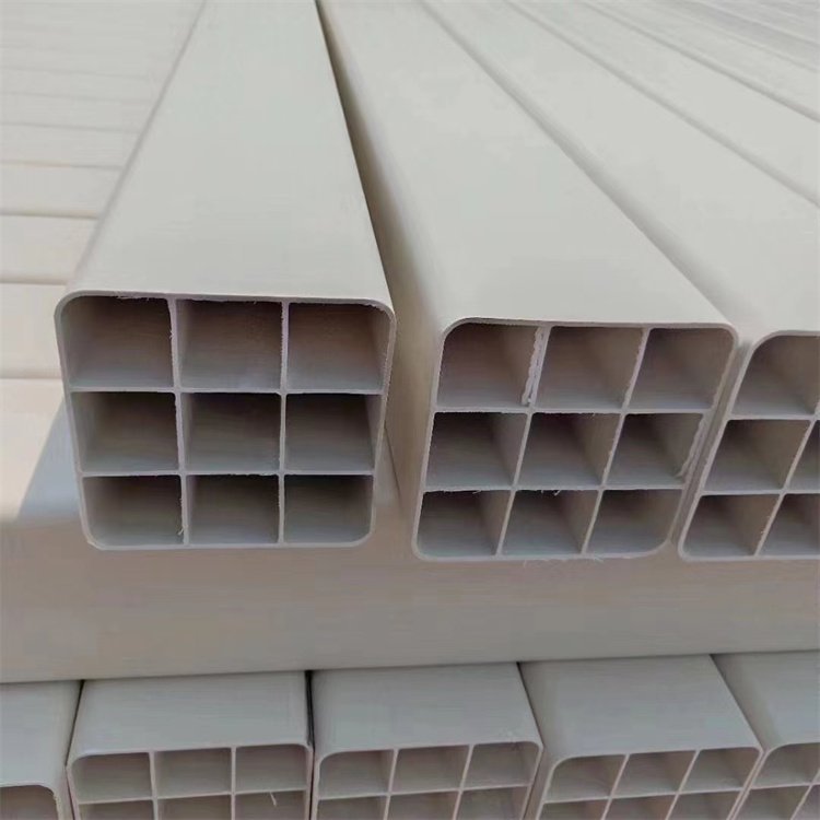 多孔格柵管道 塑合金 多空格柵管 九孔 多空格柵管 七孔蜂窩管道  多孔格柵管道商家