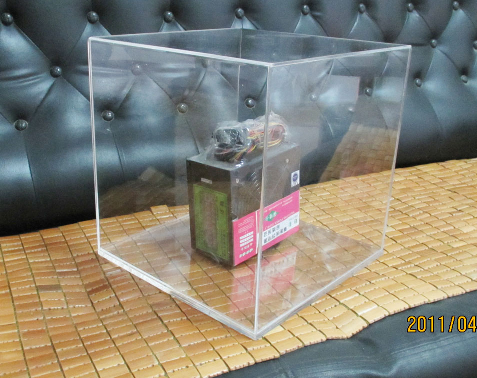 手辦展示盒亞克力高透明模型盒子防塵展示罩定制黏土玩具收納盒子