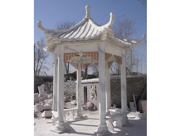 漢白玉單涼亭廠家