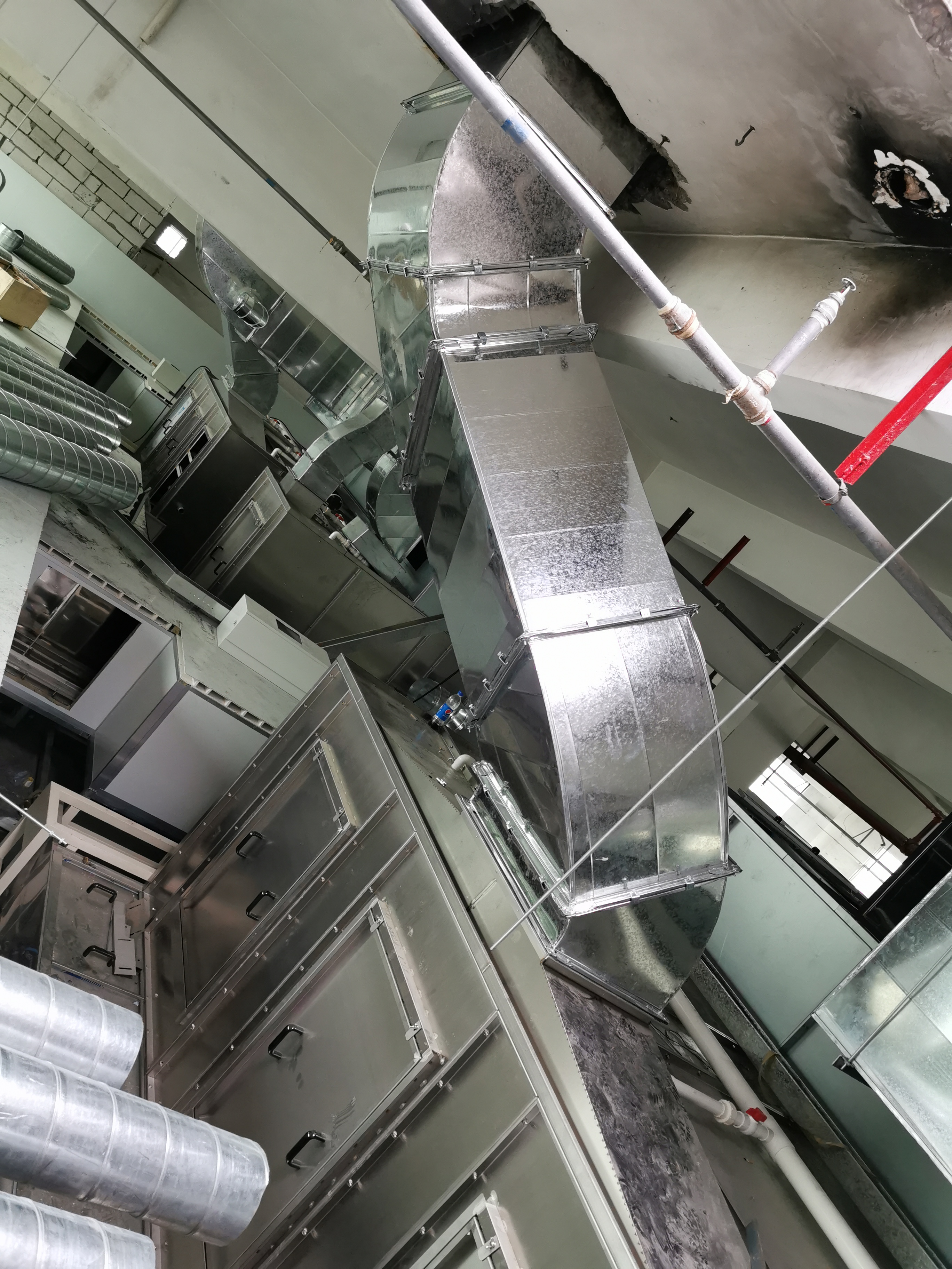 廚房排煙通風(fēng)管道 涂裝管道 支持加工定制