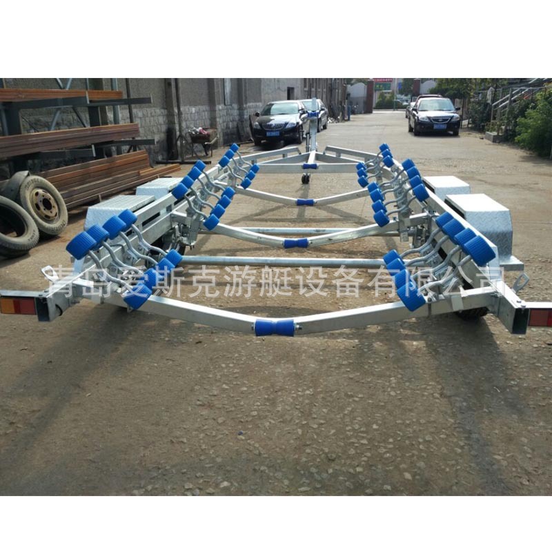 拖車重型游艇快艇拖車拖架托架 船用拖車架