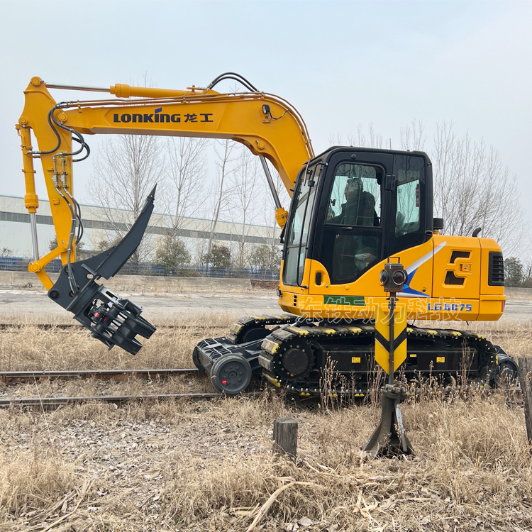 挖掘機軌道液壓夾枕器 軌枕換枕機液壓更換機 水泥軌枕換枕器