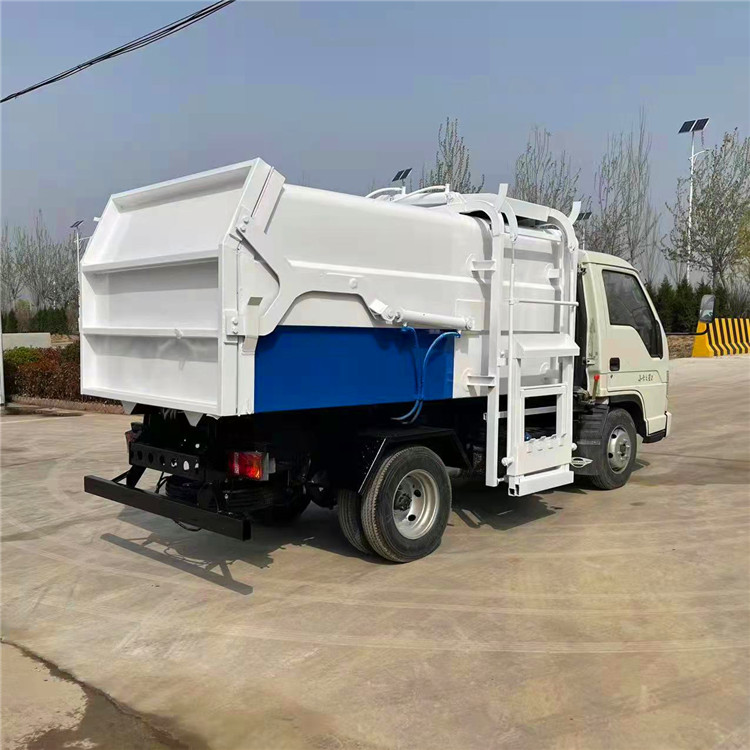 福田垃圾車 藍牌*掛桶垃圾車 福田掛桶垃圾車 環(huán)衛(wèi)垃圾車 電動垃圾車