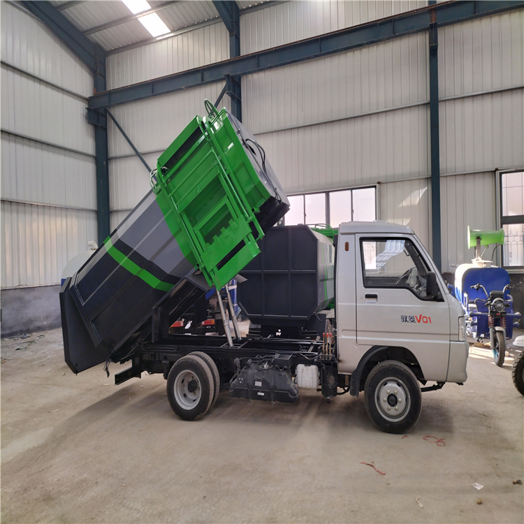藍牌垃圾車 福田藍牌垃圾車  福田掛桶垃圾車 藍牌五立方垃圾車