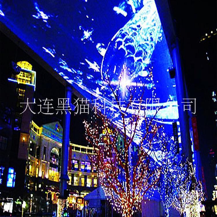 天幕互動(dòng)投影天幕投影墻面地面3D立體AR動(dòng)態(tài)沉浸式支持軟件定制 穹幕影院 天幕影院 天幕 穹幕