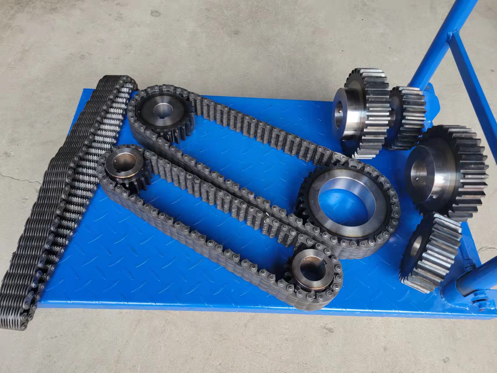 CL10節(jié)距15.875 外導23片無聲齒形鏈條鏈輪 高速靜音傳動