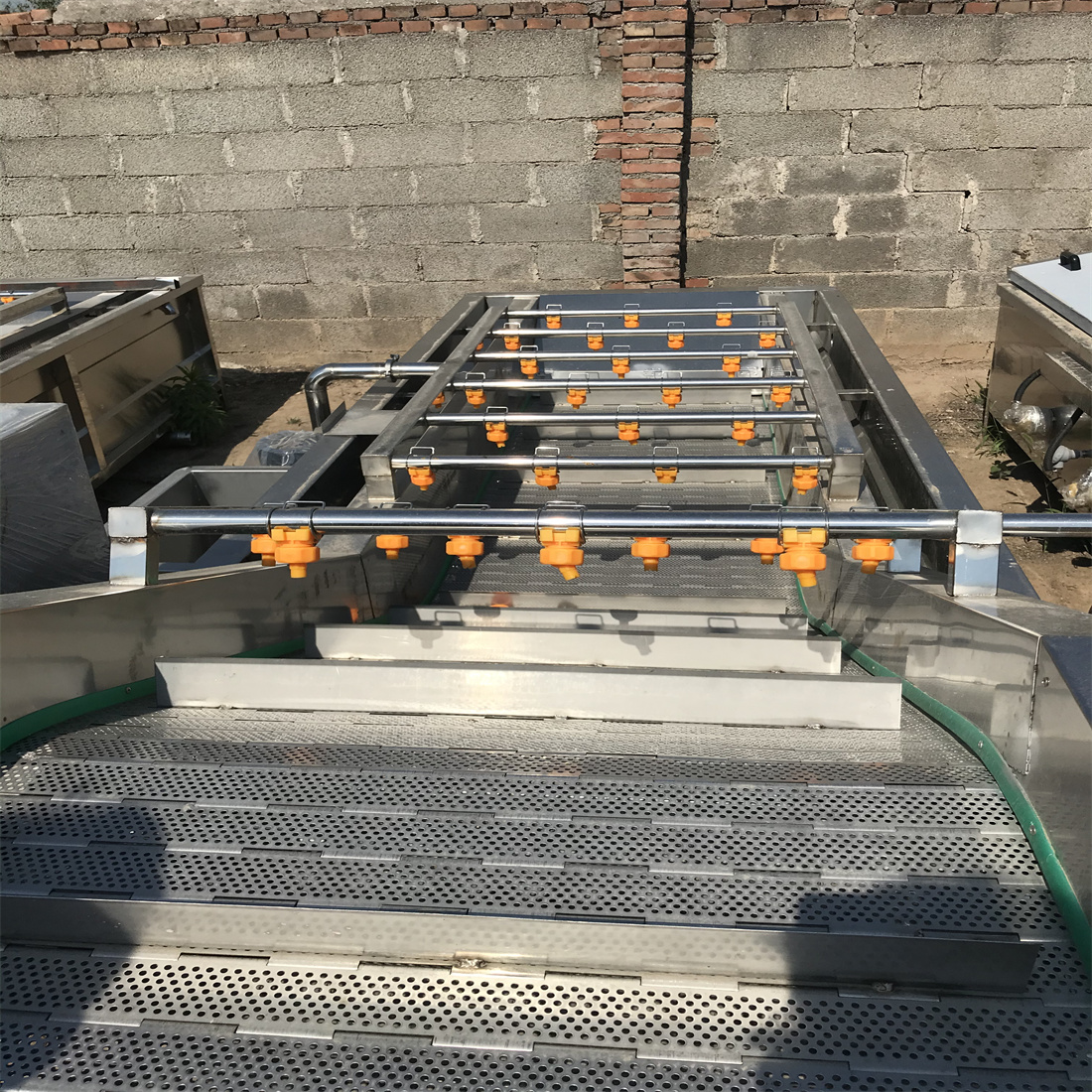 大型蔬菜清洗機 全自動不銹鋼氣泡清洗機 多功能果蔬噴淋式洗菜機、二手氣泡清洗機