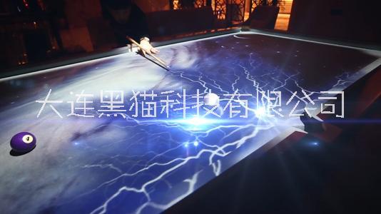 特色*室桌球投影全息3d互動(dòng)投影儀 互動(dòng)投影引流桌球互動(dòng)游戲