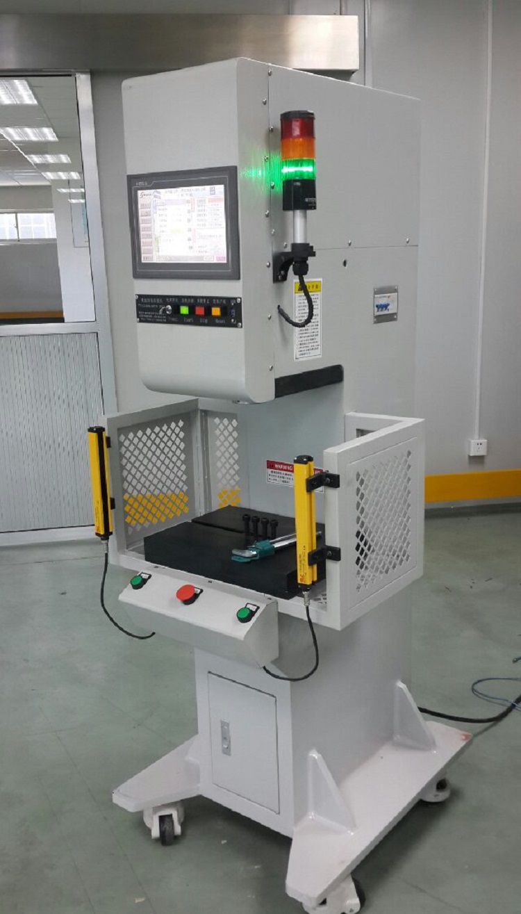 鑫臺銘軸承壓裝伺服壓裝機(jī) 實(shí)時(shí)顯示壓力曲線的伺服壓力機(jī) XSC-1000