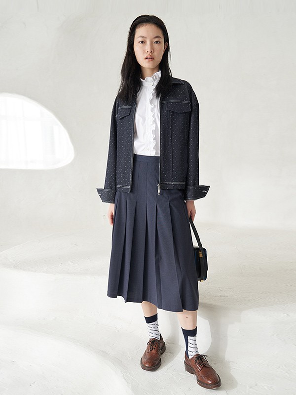 秋裝兩件套秋裝 品牌藝之卉2022秋精 品女裝折扣庫存尾貨批發(fā)