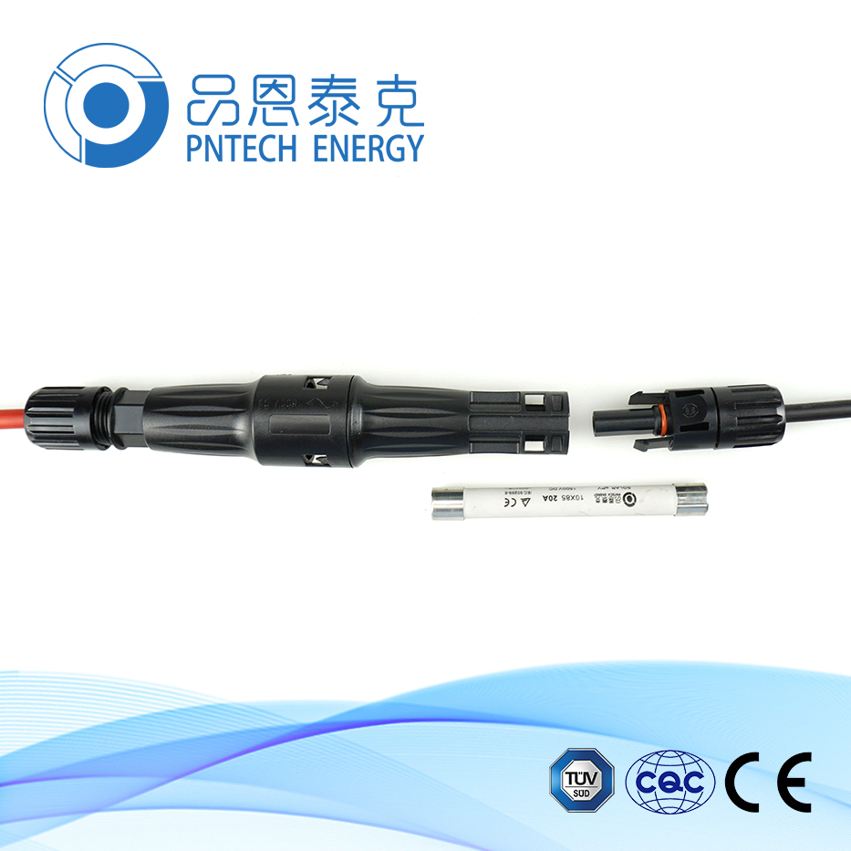 1500V太陽能保險絲連接器 PV005-FB 公母頭光伏連接器