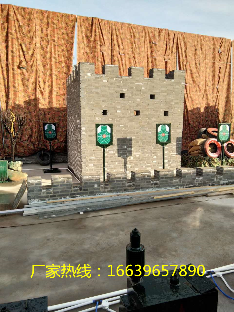 戶外拓展項目-氣炮射擊游藝設(shè)施公園兒童游樂設(shè)備
