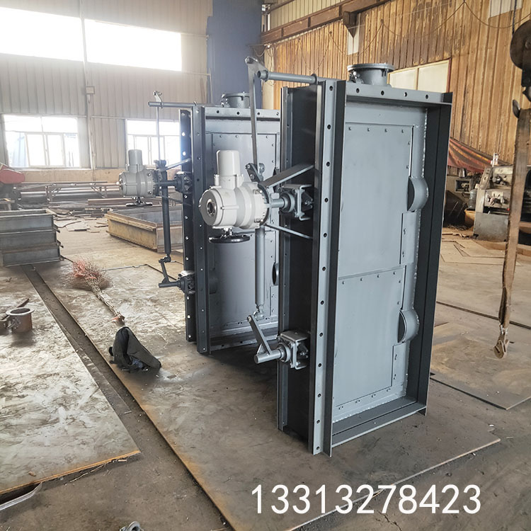 電動擋板門 氣動手動隔絕門  手動 隔絕門 電動百葉風(fēng)閥