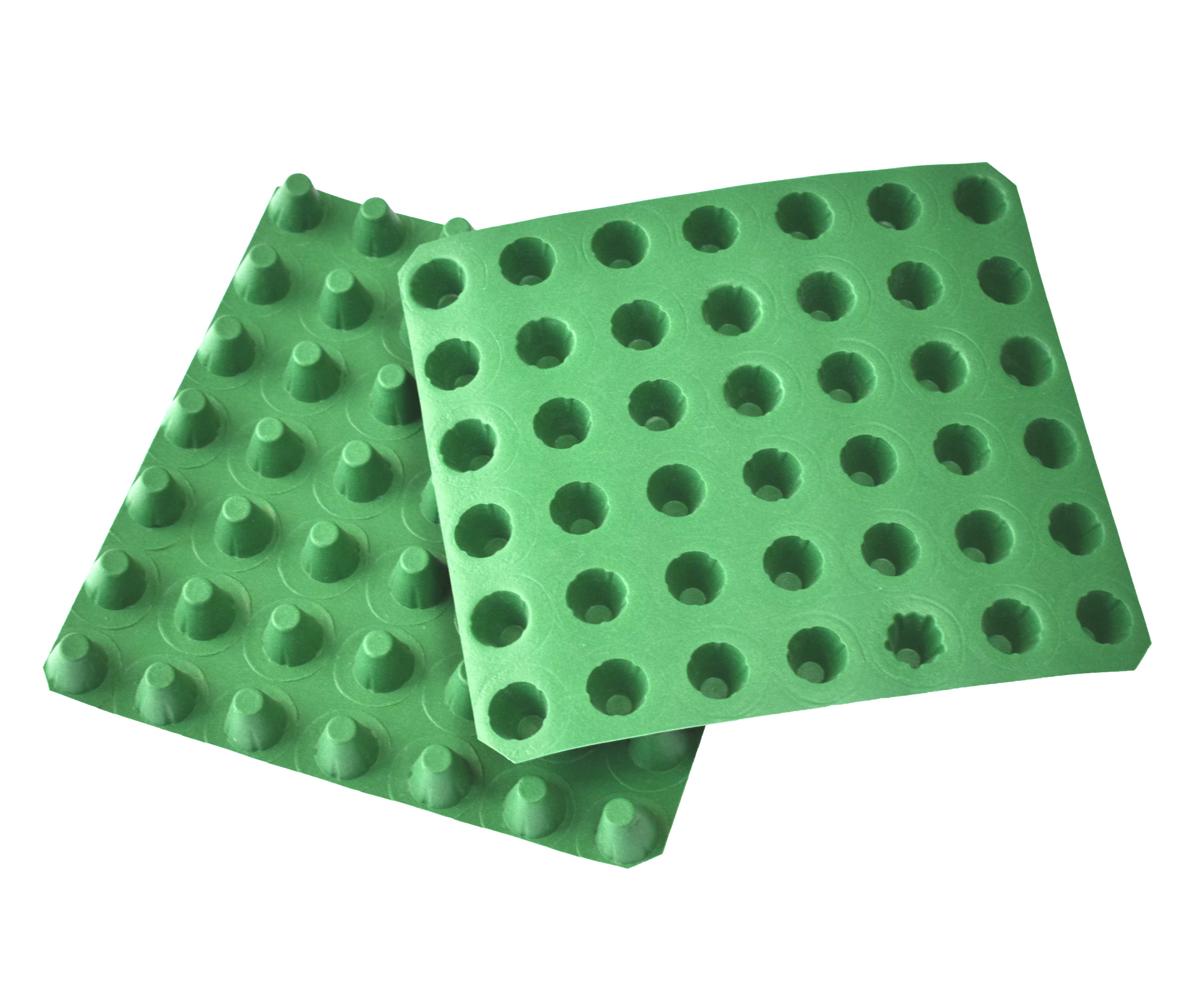 塑料排水板卷材 蓄排水板 屋頂花園地下室車庫(kù)綠化阻根疏水板濾水板  排水板批發(fā)商