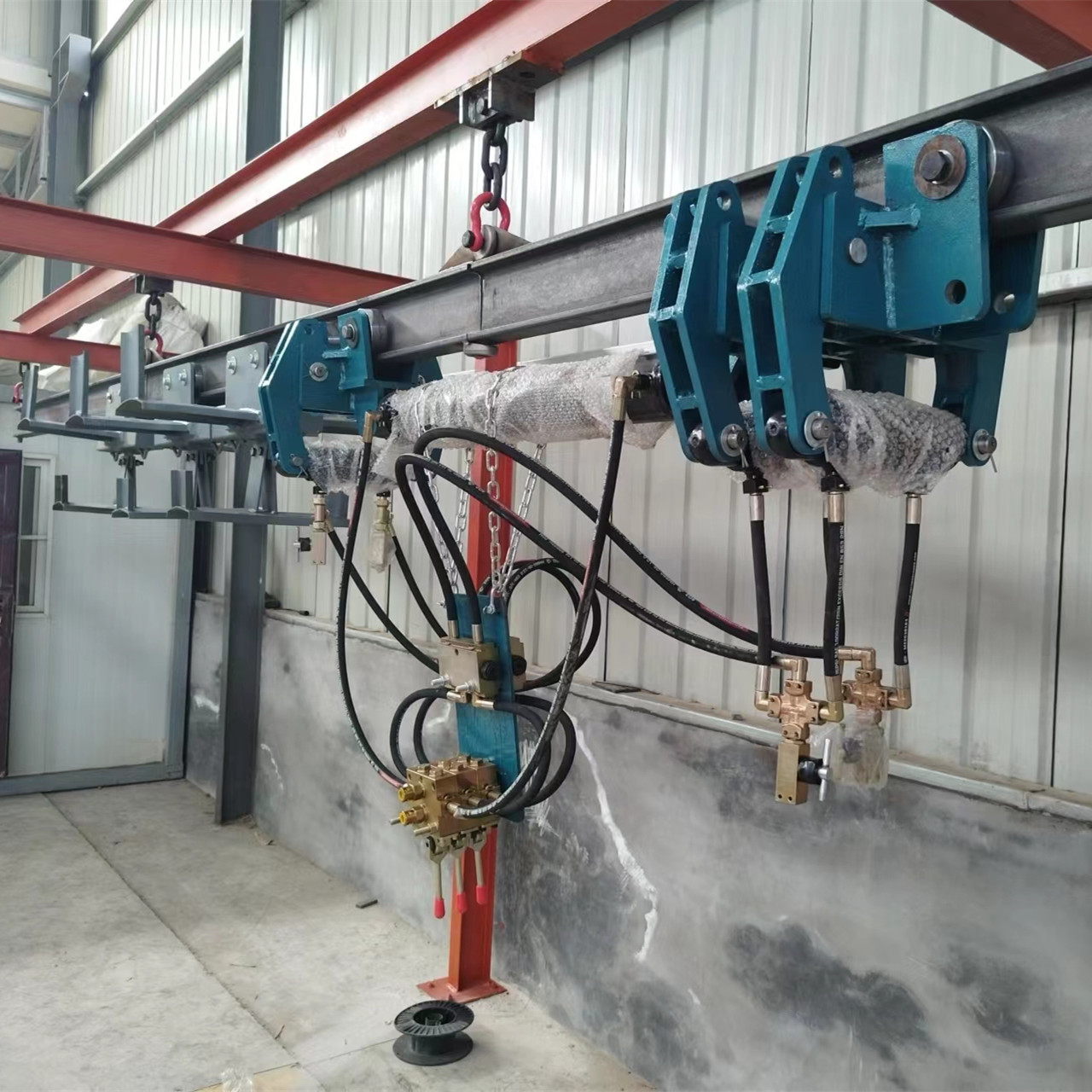 定制礦用電纜單軌吊掛纜小車 液壓移動(dòng)裝置配件