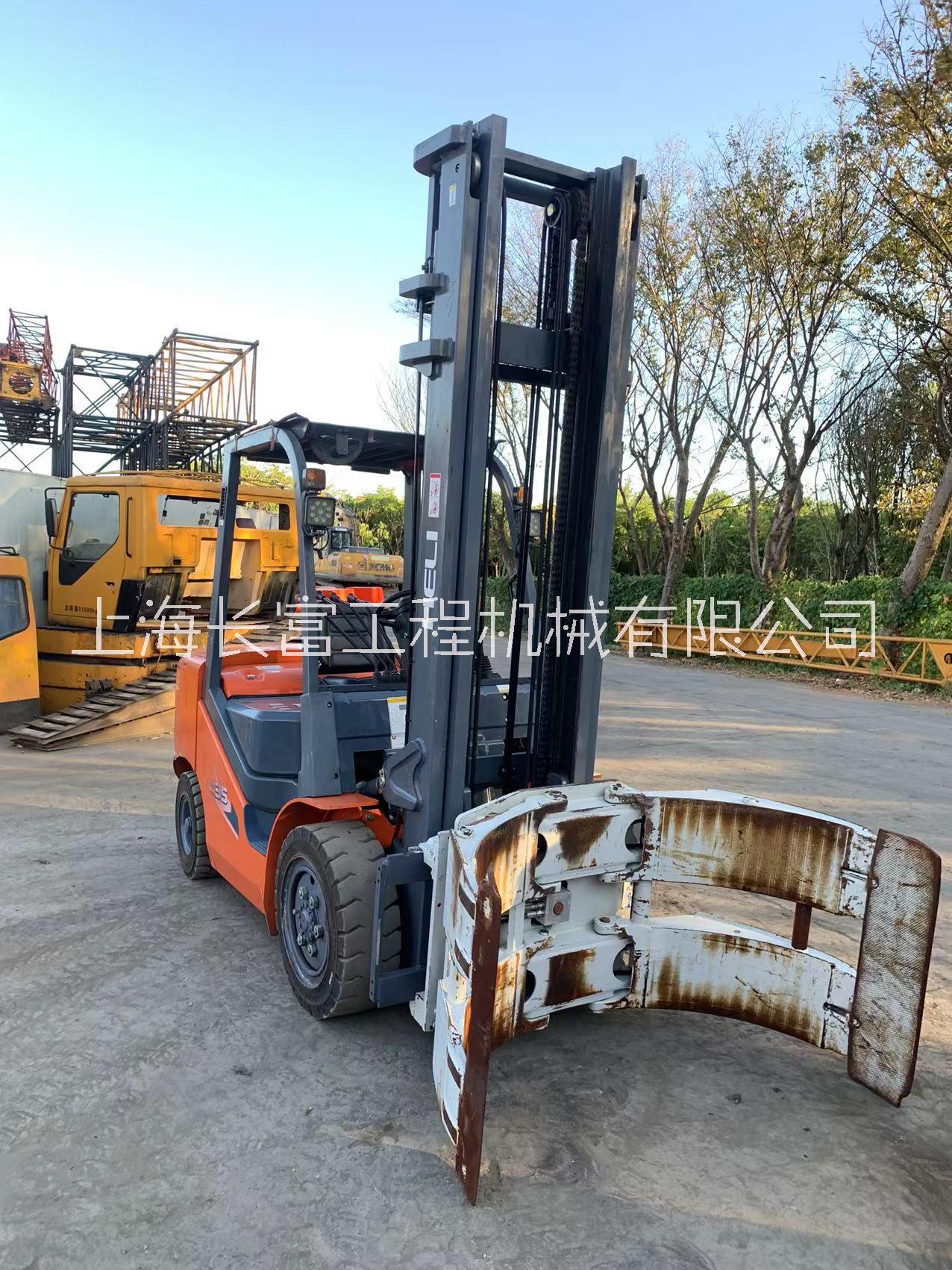 G35合力抱夾叉車 升高4米卡斯卡特圓抱夾 大柴發(fā)動機電子檔合力圓抱夾叉車