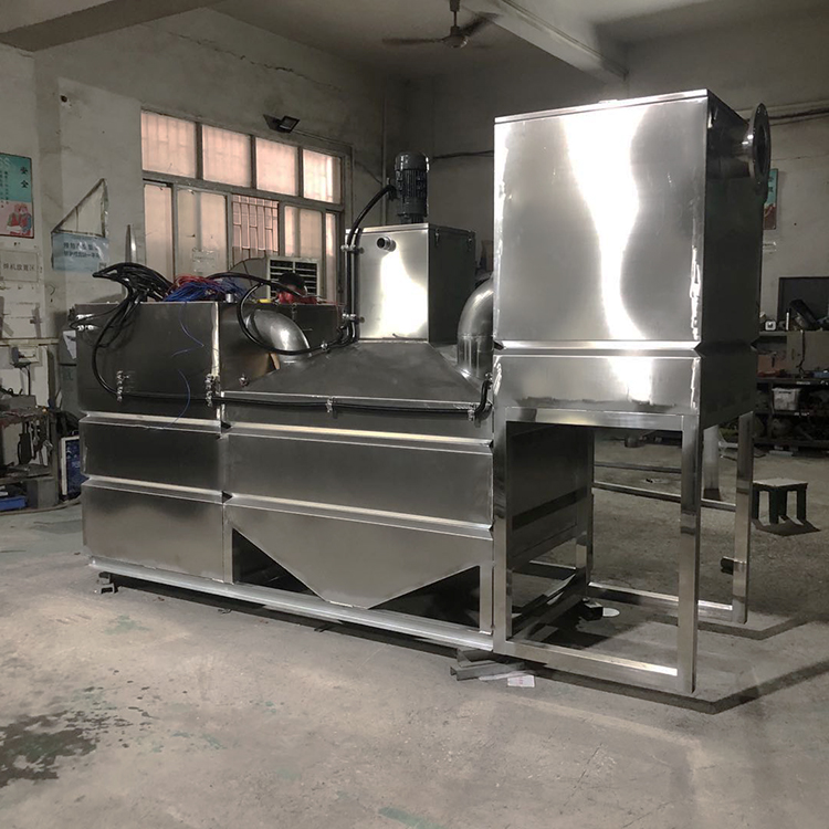 餐飲全自動(dòng)油水分離器廠家 20立方不銹鋼廢水隔油除渣設(shè)備