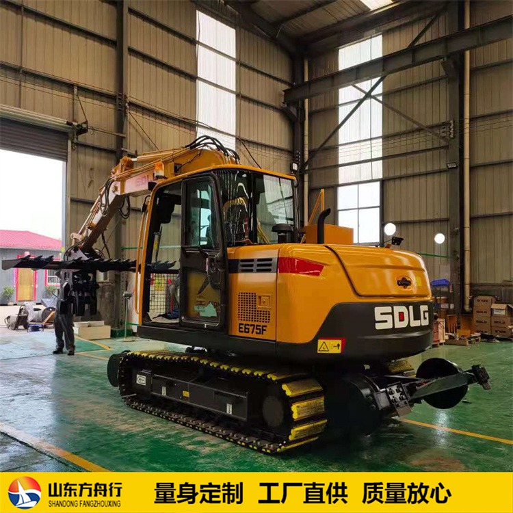 公鐵兩用換枕機(jī)車 枕木更換機(jī) 找山東方舟行廠家