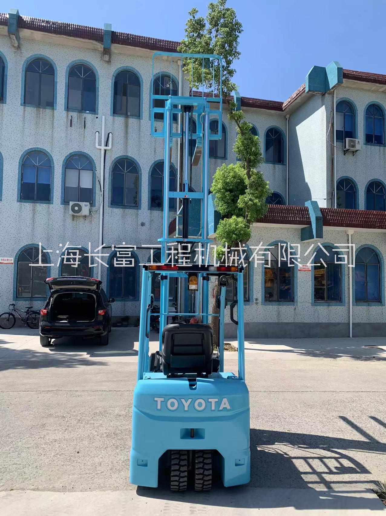 7FBE15豐田電動(dòng)叉車 升高4米帶中缸電瓶叉車 二手豐田叉車